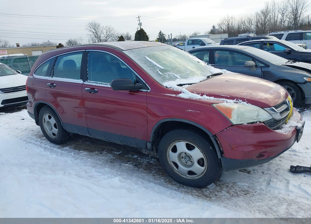 2010 HONDA CR-V LX VIN: 5J6RE4H3XAL082666