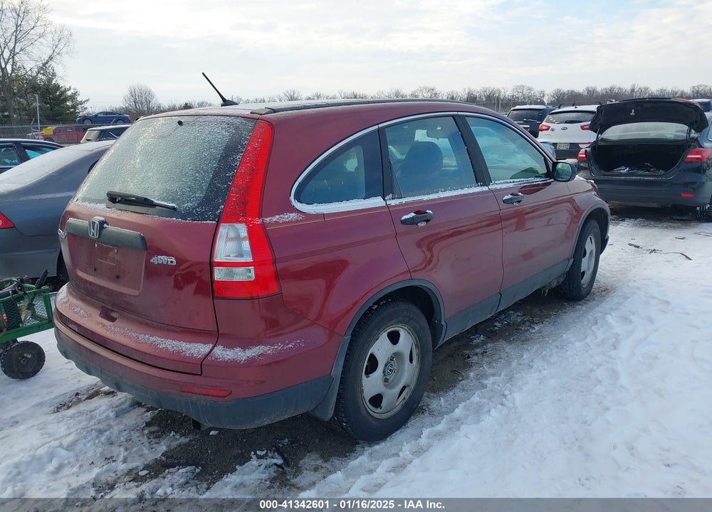 2010 HONDA CR-V LX VIN: 5J6RE4H3XAL082666