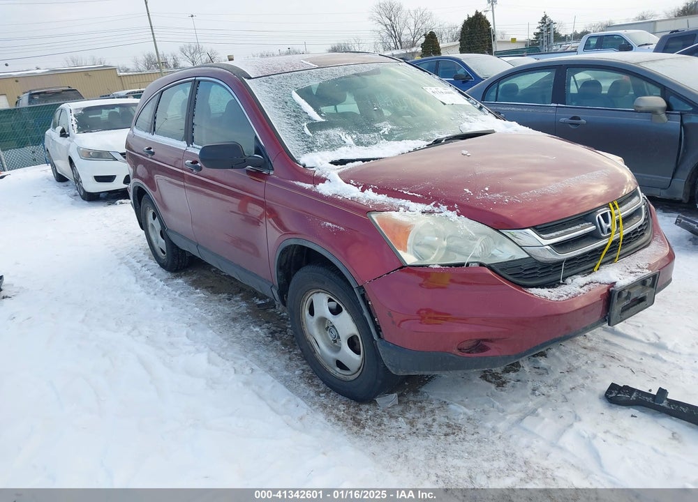 2010 HONDA CR-V LX VIN: 5J6RE4H3XAL082666