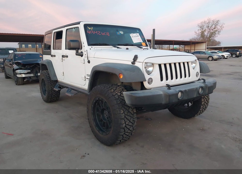 2016 JEEP WRANGLER UNLIMITED SPORT VIN: 1C4HJWDG9GL175155