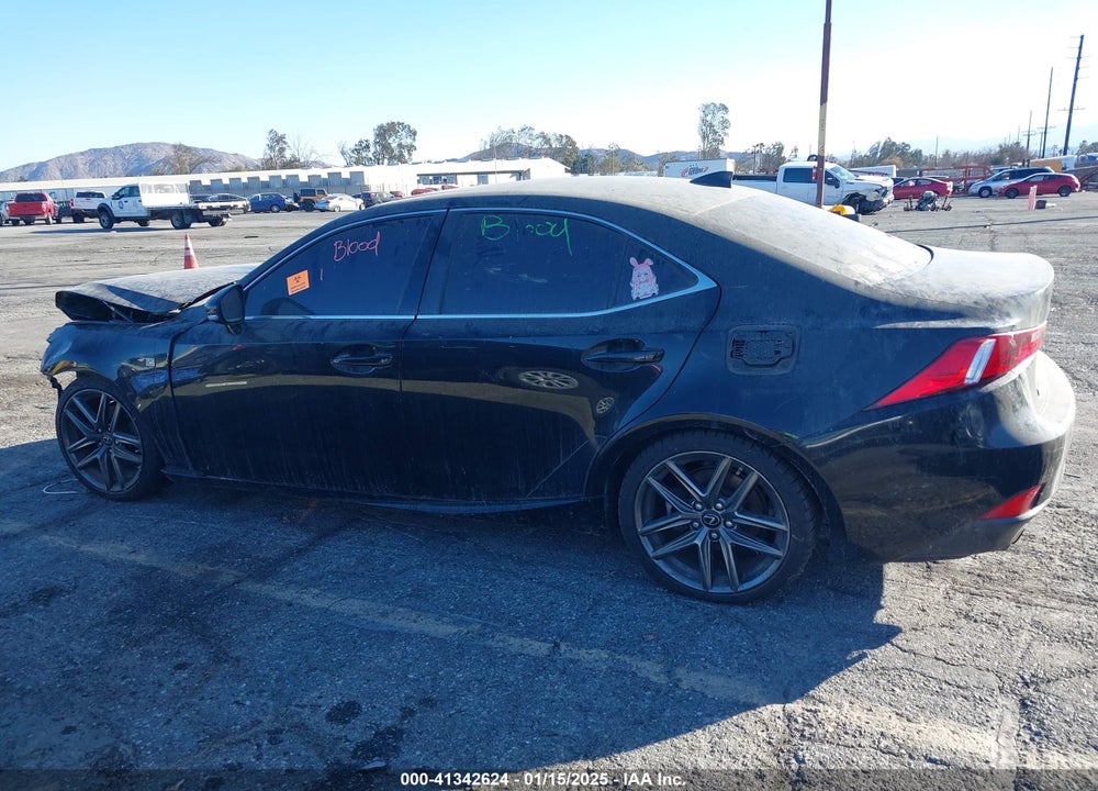 2015 LEXUS IS VIN: JTHBF1D2XF5044736