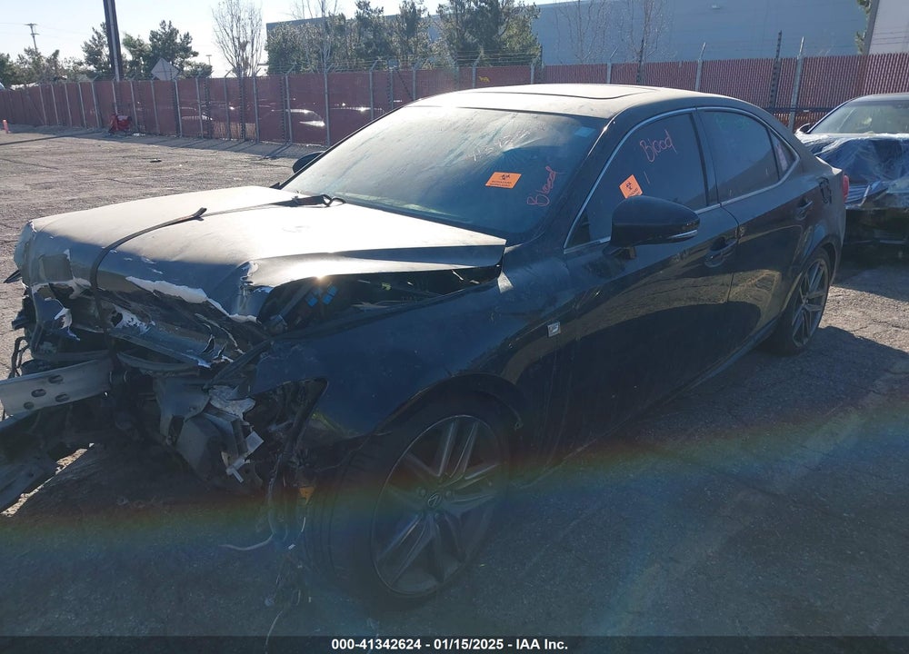 2015 LEXUS IS VIN: JTHBF1D2XF5044736