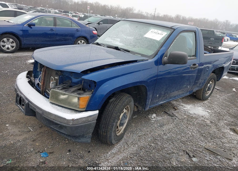 2006 CHEVROLET COLORADO WORK TRUCK VIN: 1GCCS148168286576