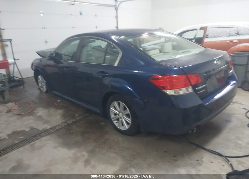 2011 SUBARU LEGACY 2.5I PREMIUM VIN: 4S3BMBC62B3254075