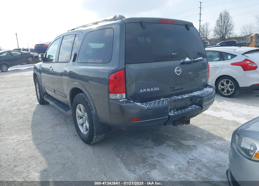 2008 NISSAN ARMADA SE VIN: 5N1AA08C68N605084