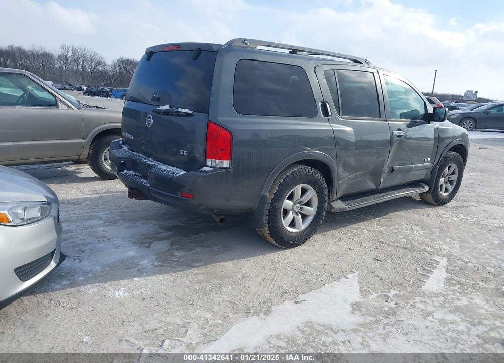 2008 NISSAN ARMADA SE VIN: 5N1AA08C68N605084