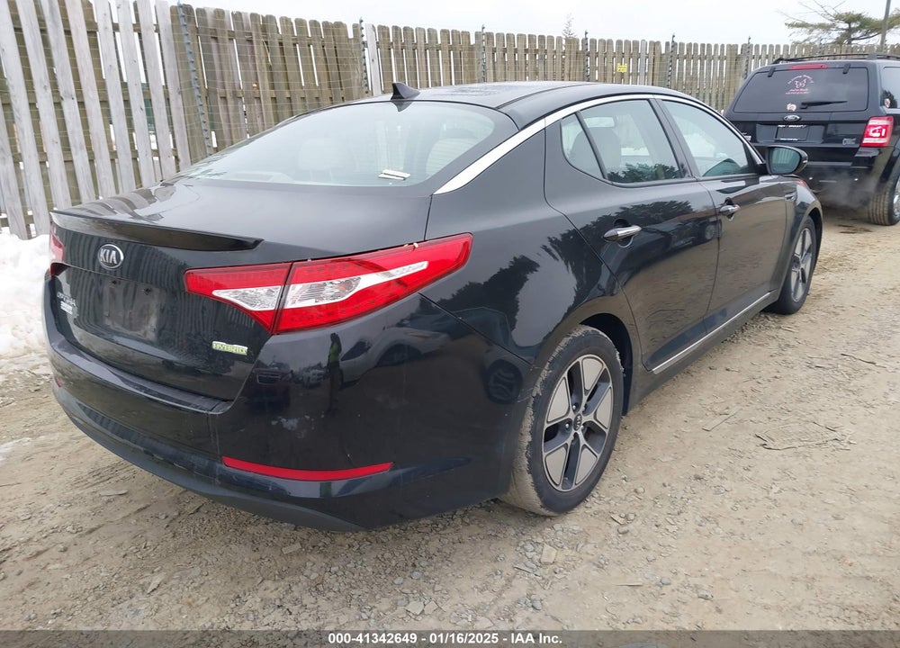 2012 KIA OPTIMA HYBRID VIN: KNAGM4AD5C5031910