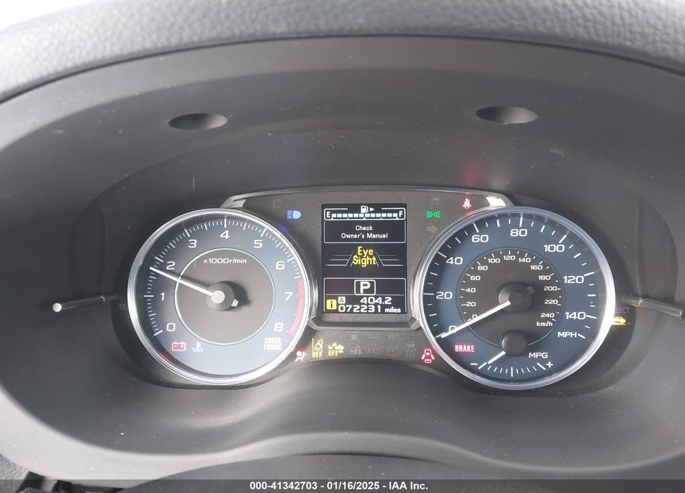 2016 SUBARU CROSSTREK 2.0I LIMITED VIN: JF2GPANC2G8346664