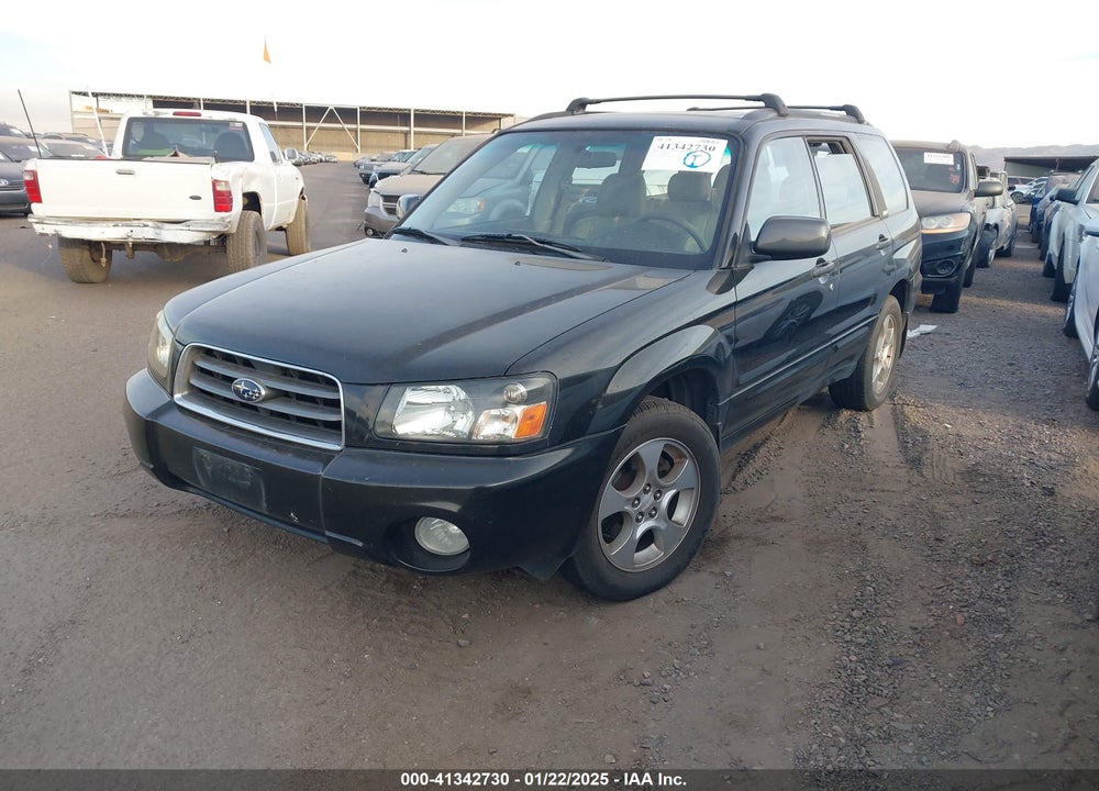 2003 SUBARU FORESTER XS VIN: JF1SG65623H730069