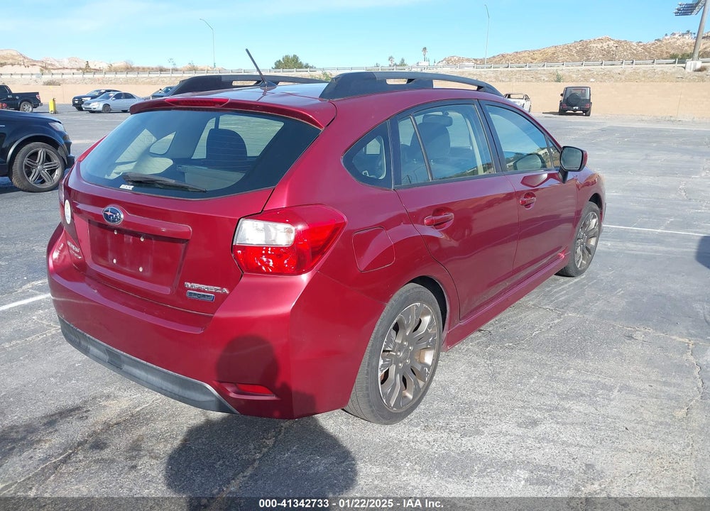 2013 SUBARU IMPREZA VIN: JF1GPAL6XDH206956