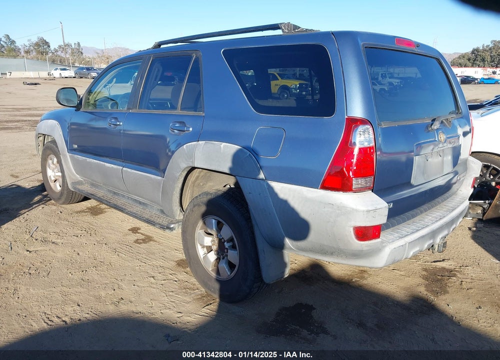 2003 TOYOTA 4RUNNER SR5 V8 VIN: JTEZT14R938000643