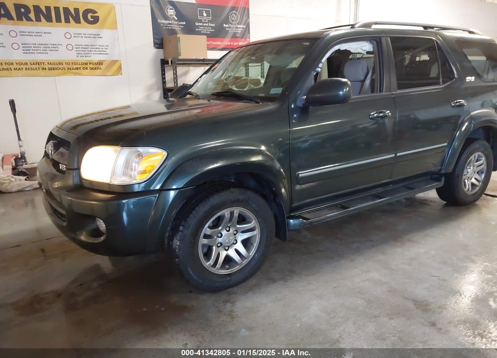 2007 TOYOTA SEQUOIA SR5 V8 VIN: 5TDZT34A17S297323