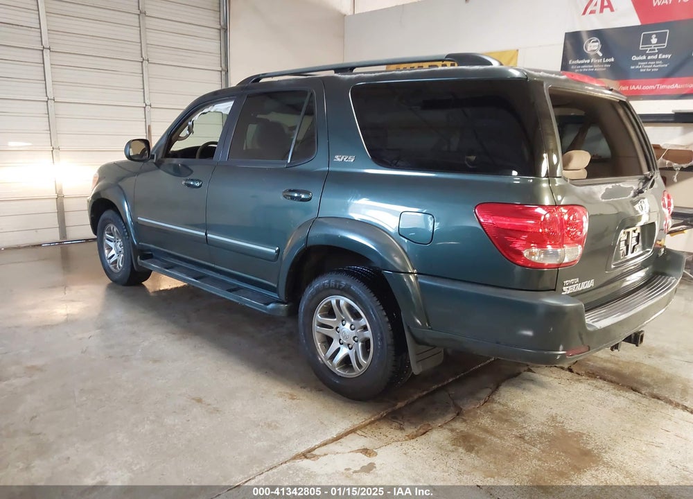 2007 TOYOTA SEQUOIA SR5 V8 VIN: 5TDZT34A17S297323