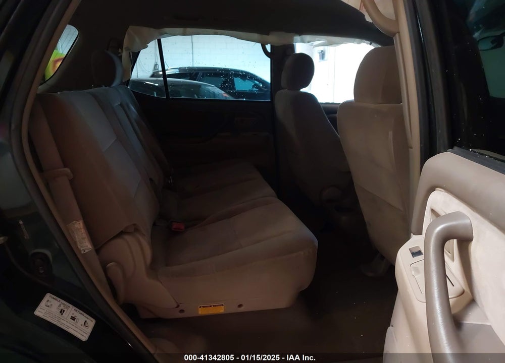 2007 TOYOTA SEQUOIA SR5 V8 VIN: 5TDZT34A17S297323