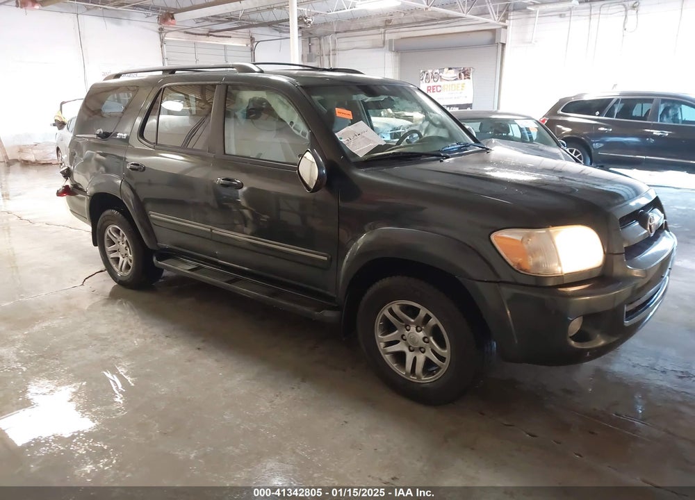 2007 TOYOTA SEQUOIA SR5 V8 VIN: 5TDZT34A17S297323