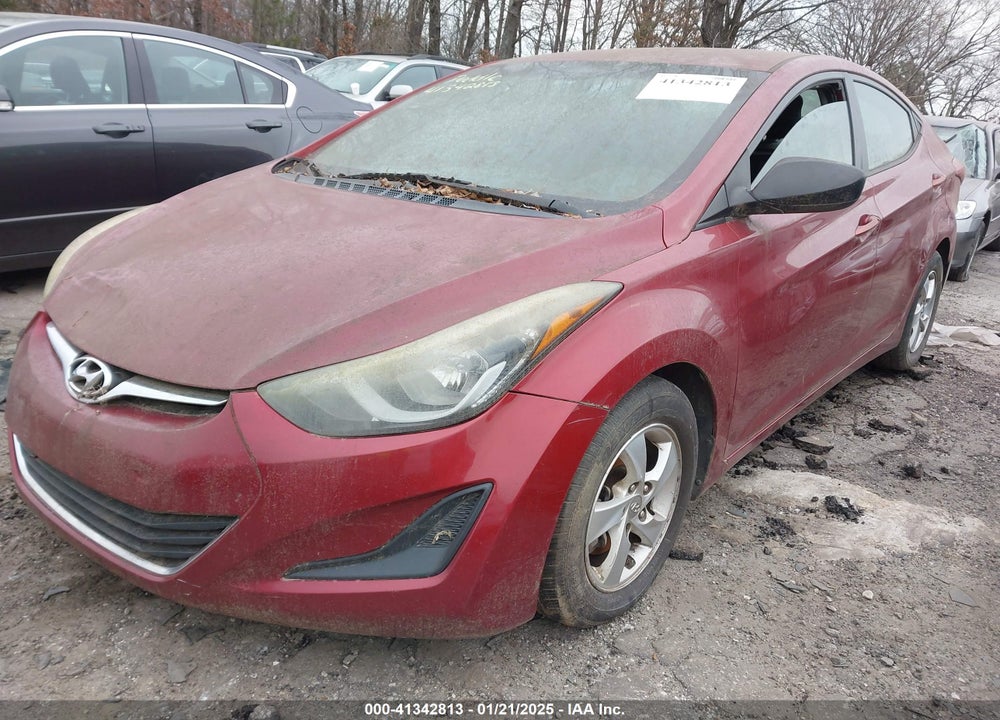 2014 HYUNDAI ELANTRA VIN: 5NPDH4AE3EH534423