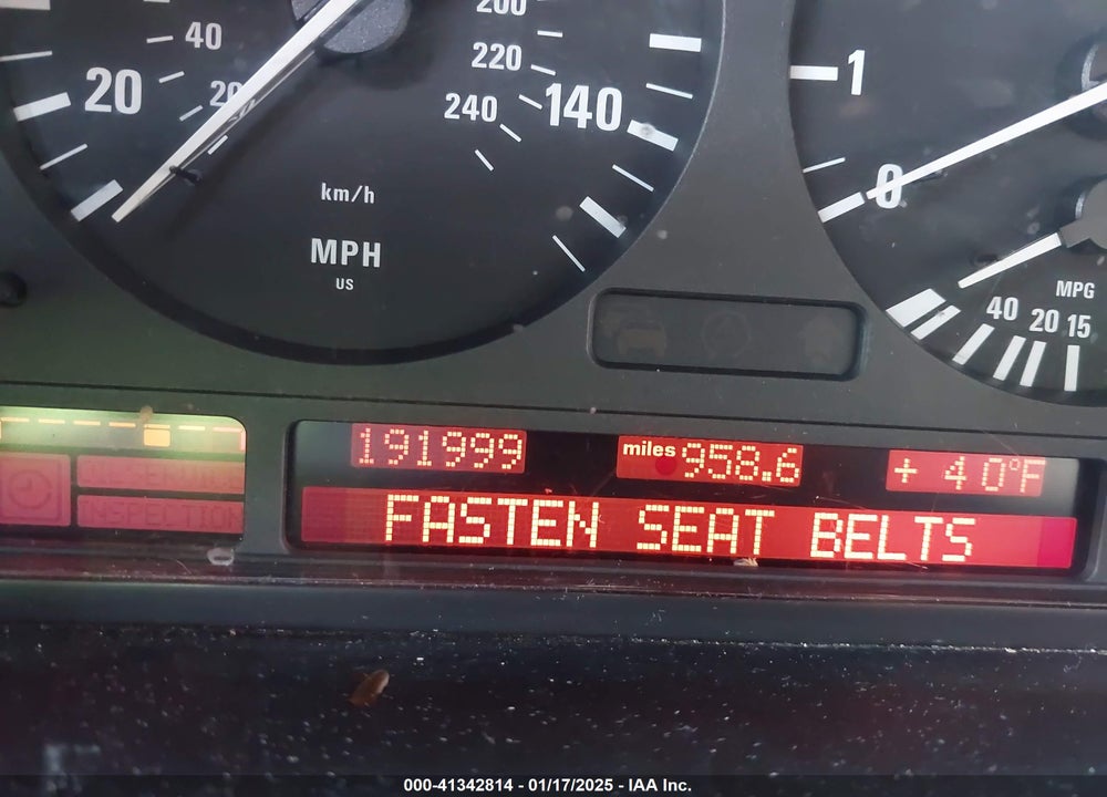 2003 BMW X5 3.0I VIN: 5UXFA53573LH81230