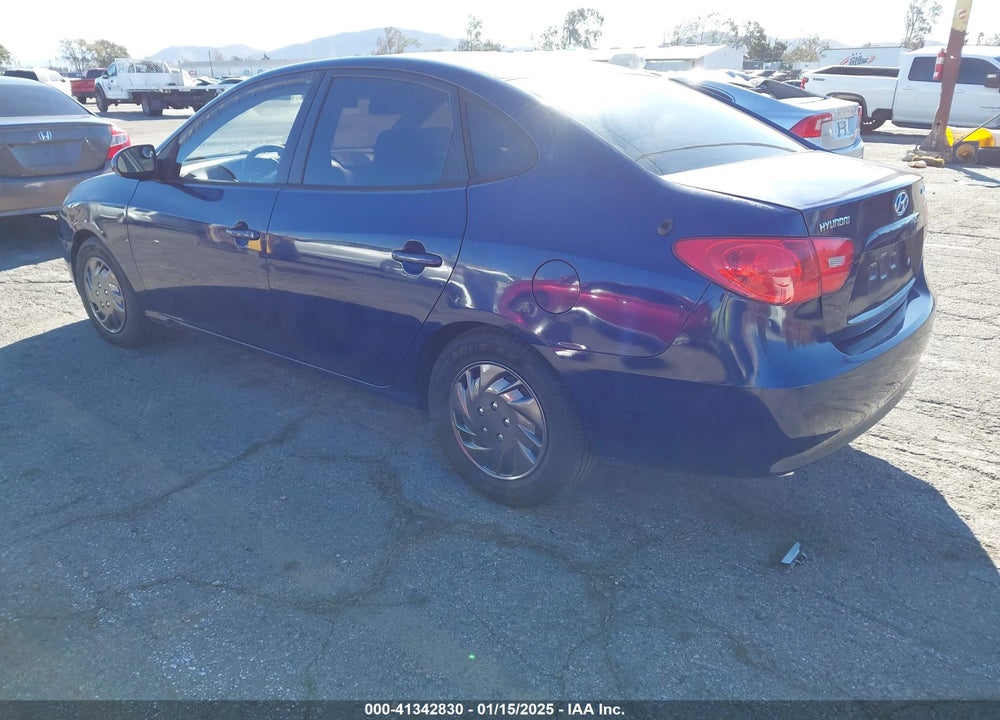 2007 HYUNDAI ELANTRA VIN: KMHDU46D87U035276
