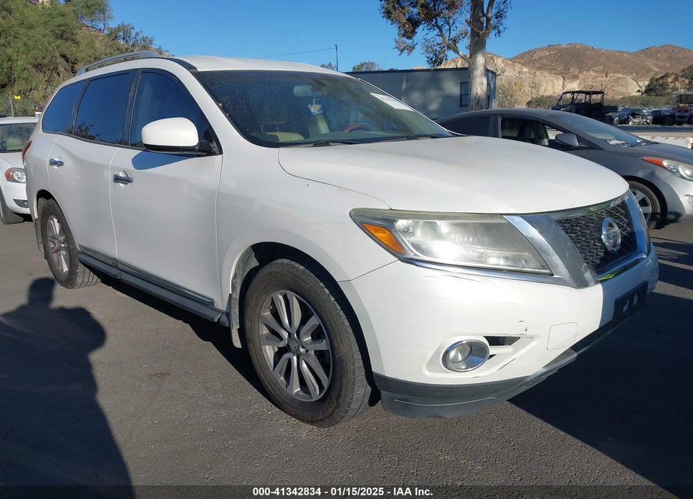2013 NISSAN PATHFINDER SL VIN: 5N1AR2MN0DC623954