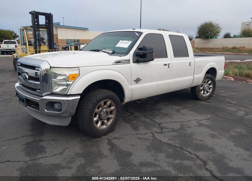2011 FORD F-250 LARIAT VIN: 1FT7W2BT1BEC74961