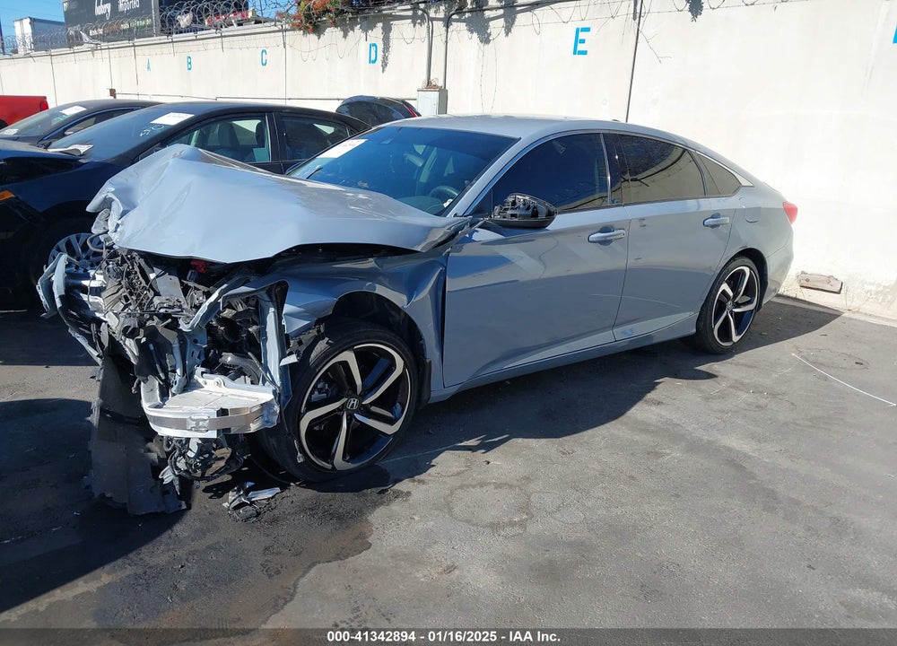2022 HONDA ACCORD VIN: 1HGCV1F40NA115148
