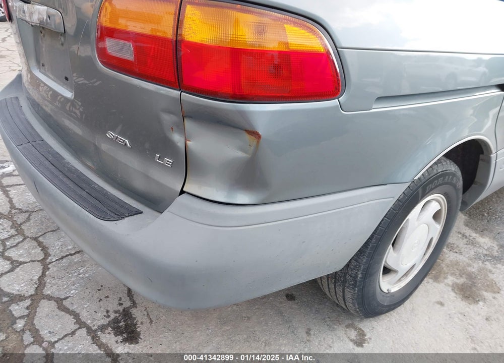 2000 TOYOTA SIENNA LE VIN: 4T3ZF13C7YU275695