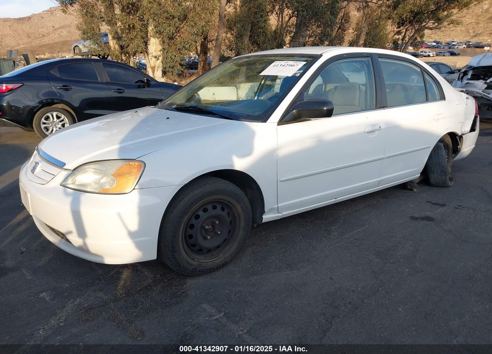2002 HONDA CIVIC LX VIN: 2HGES16522H559347