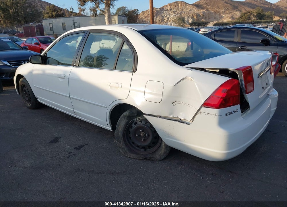 2002 HONDA CIVIC LX VIN: 2HGES16522H559347