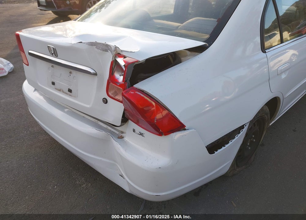 2002 HONDA CIVIC LX VIN: 2HGES16522H559347
