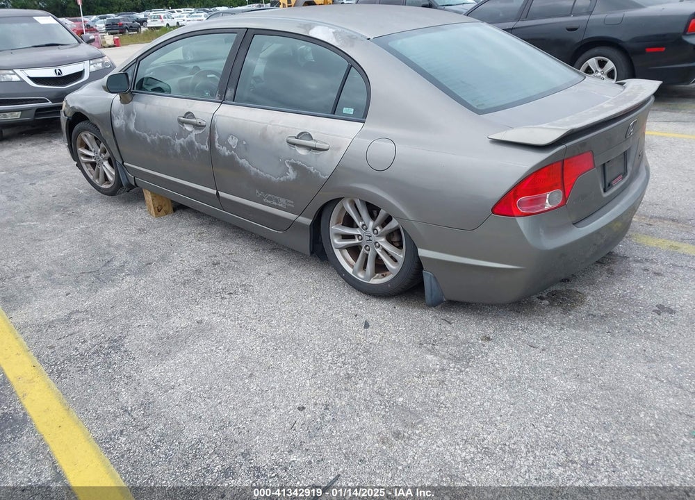 2008 HONDA CIVIC SI/SI MUGEN VIN: 2HGFA55578H703225
