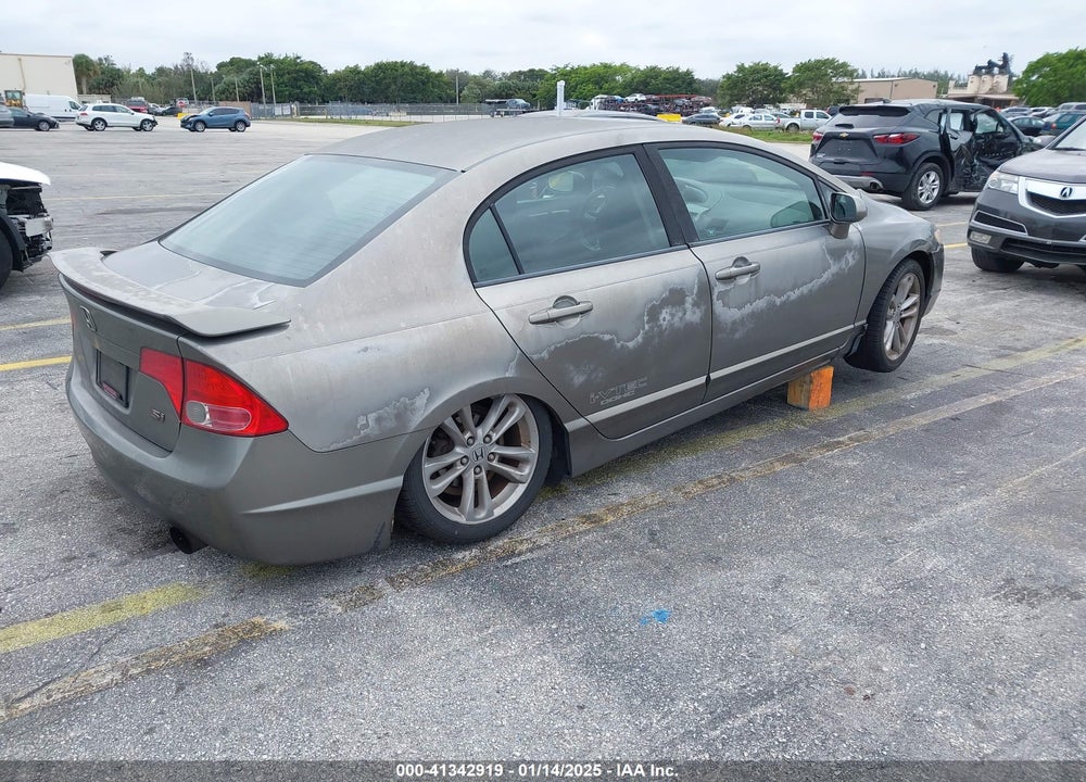 2008 HONDA CIVIC SI/SI MUGEN VIN: 2HGFA55578H703225