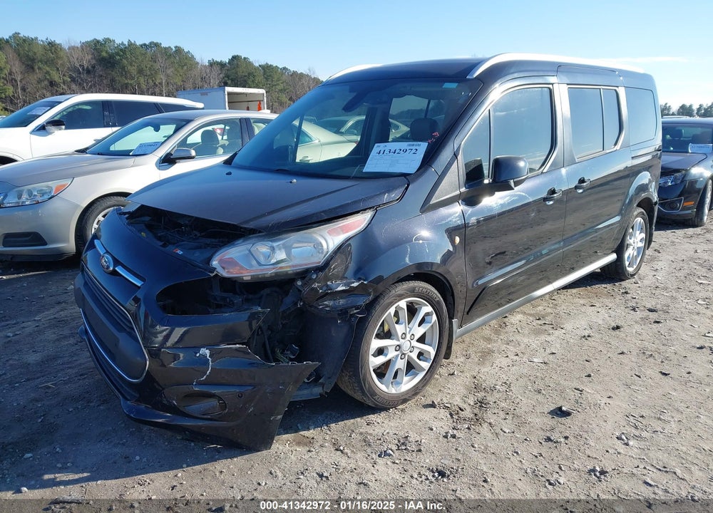 2015 FORD TRANSIT CONNECT TITANIUM VIN: NM0GE9G79F1202567