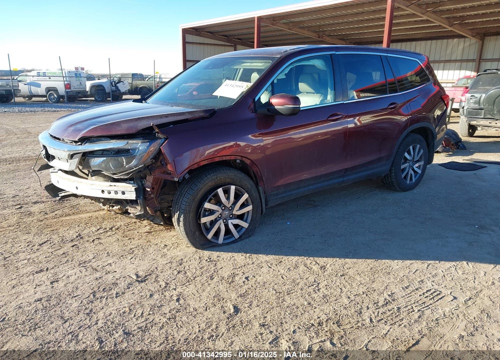 2019 HONDA PILOT EX-L VIN: 5FNYF6H56KB093969