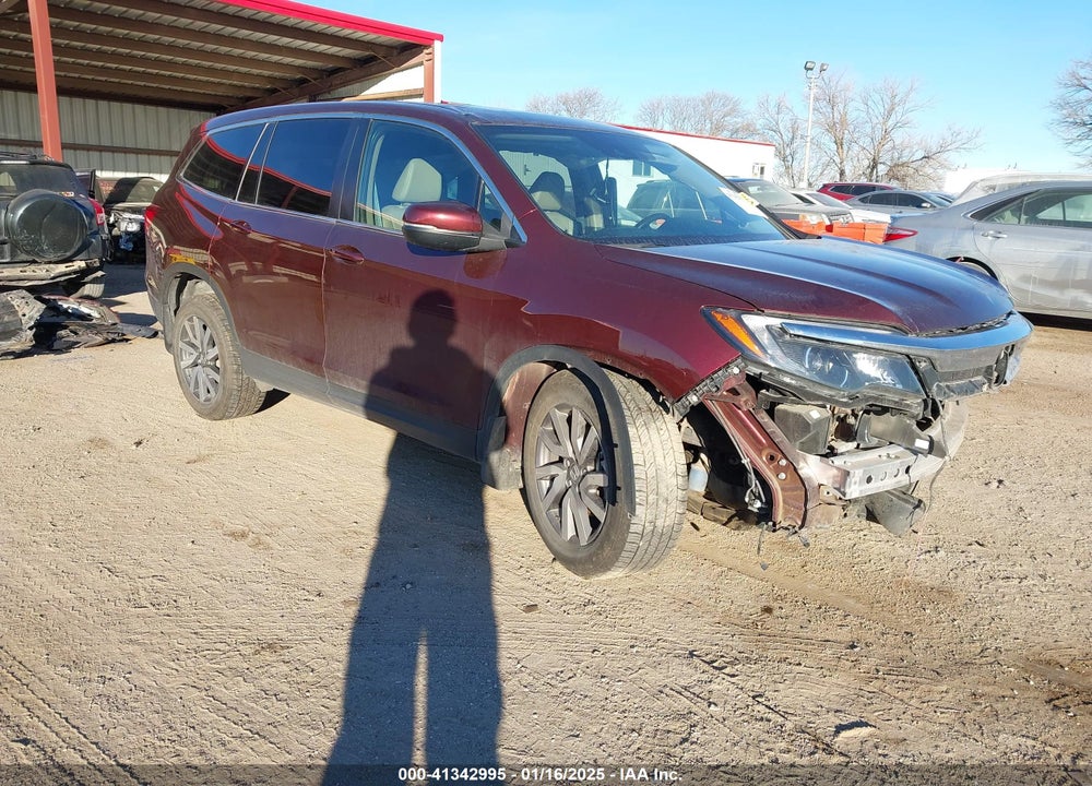 2019 HONDA PILOT EX-L VIN: 5FNYF6H56KB093969