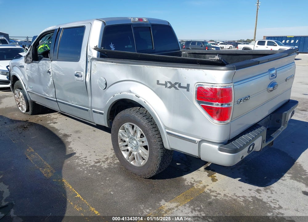 2012 FORD F-150 PLATINUM VIN: 1FTFW1ETXCFA42453