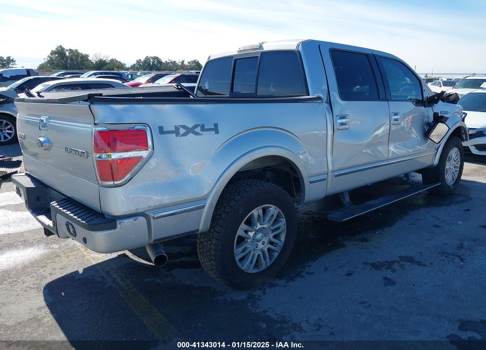 2012 FORD F-150 PLATINUM VIN: 1FTFW1ETXCFA42453