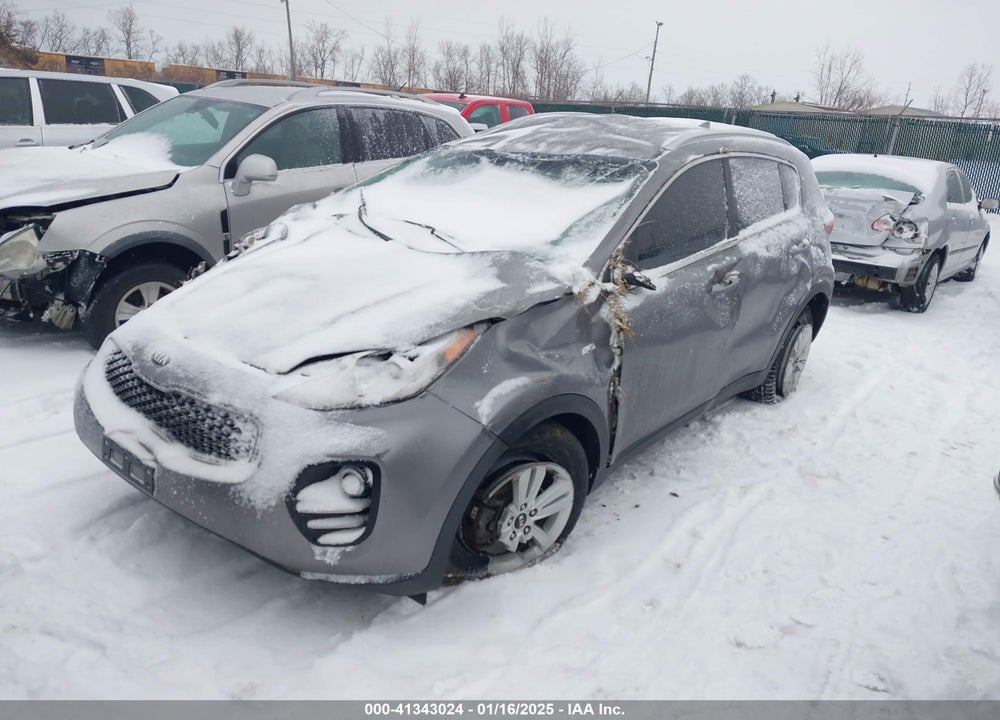 2018 KIA SPORTAGE LX VIN: KNDPMCAC3J7406909