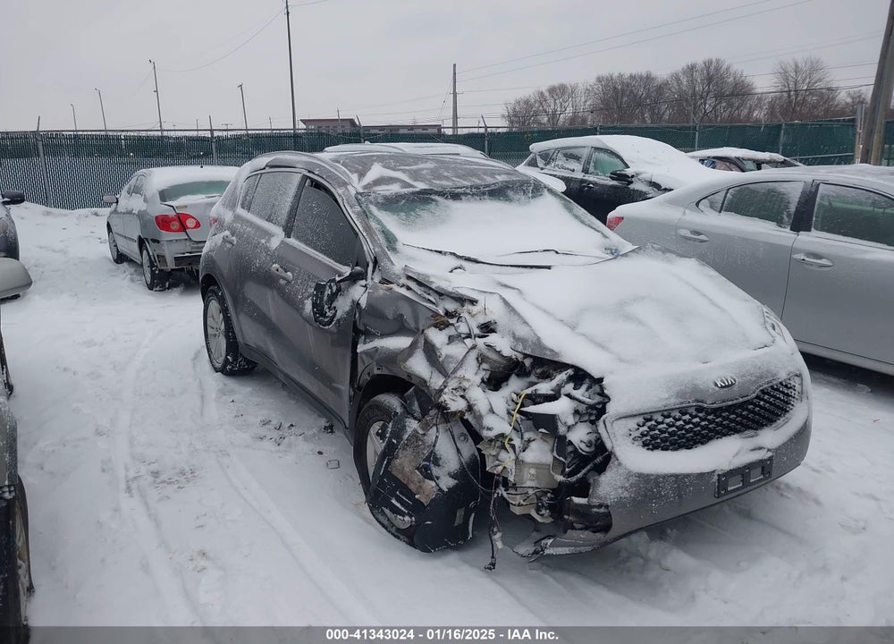 2018 KIA SPORTAGE LX VIN: KNDPMCAC3J7406909
