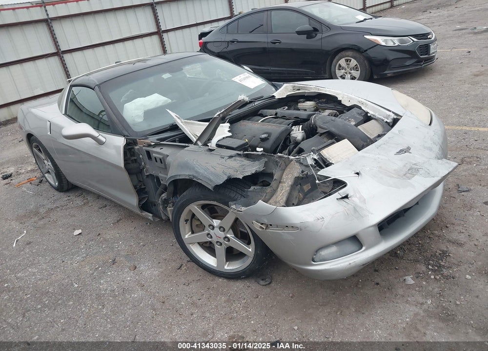 2005 CHEVROLET CORVETTE VIN: 1G1YY24U955127384