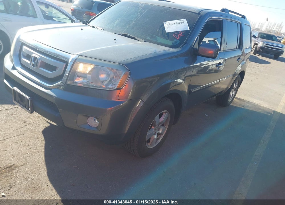 2011 HONDA PILOT EX-L VIN: 5FNYF4H51BB046398