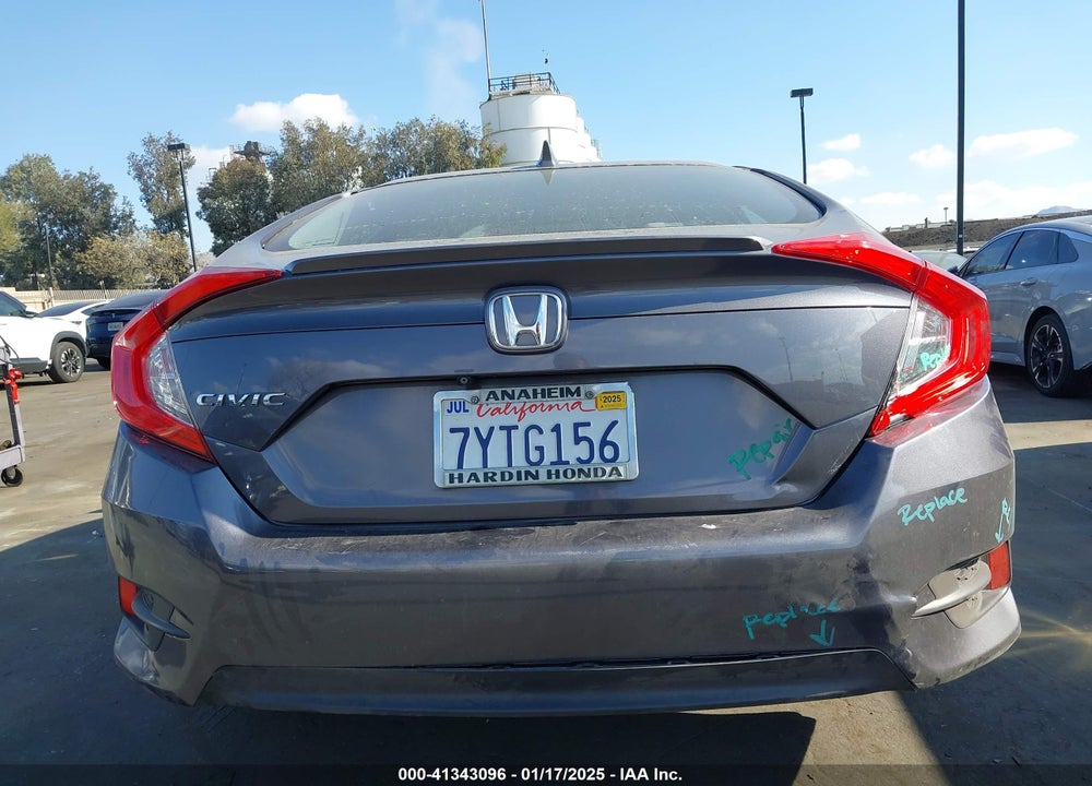 2017 HONDA CIVIC EX-T VIN: 2HGFC1F36HH642742