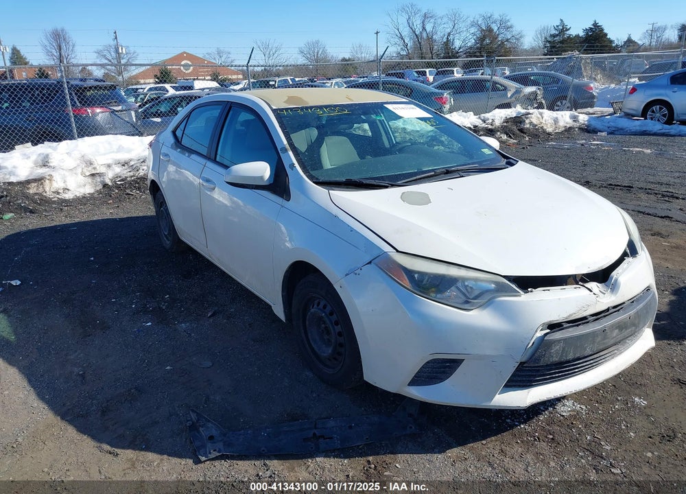 2014 TOYOTA COROLLA LE ECO VIN: 5YFBPRHE5EP144665