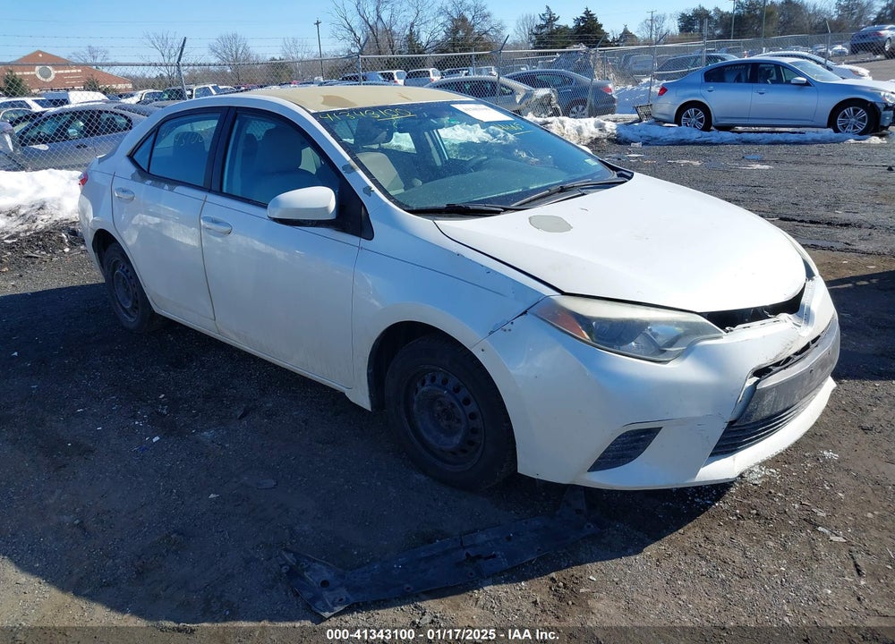 2014 TOYOTA COROLLA LE ECO VIN: 5YFBPRHE5EP144665