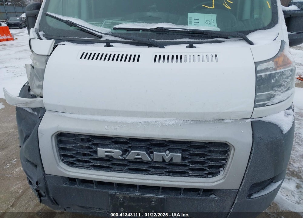 2019 RAM PROMASTER 1500 HIGH ROOF 136 WB VIN: 3C6TRVBG8KE553149