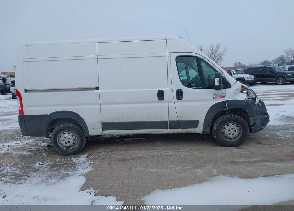 2019 RAM PROMASTER 1500 HIGH ROOF 136 WB VIN: 3C6TRVBG8KE553149
