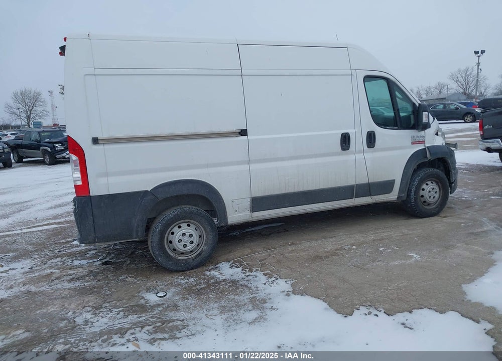 2019 RAM PROMASTER 1500 HIGH ROOF 136 WB VIN: 3C6TRVBG8KE553149