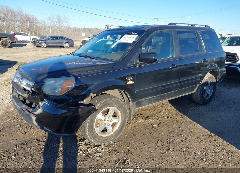 2007 HONDA PILOT EX-L VIN: 5FNYF18577B011872