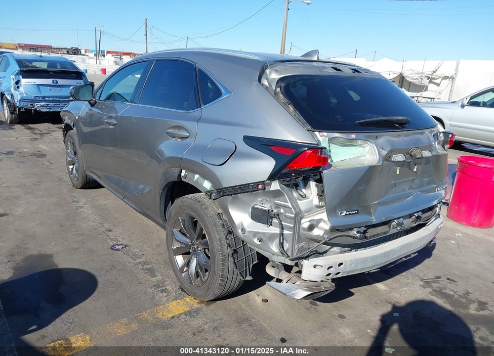 2015 LEXUS NX 200T VIN: JTJYARBZ3F2002612