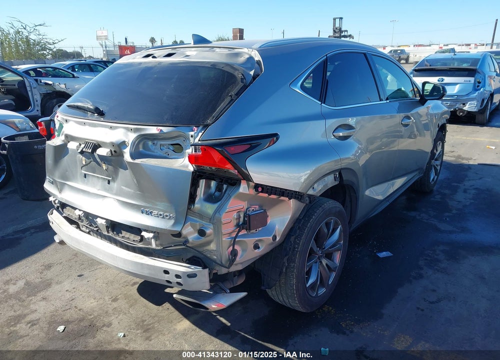 2015 LEXUS NX 200T VIN: JTJYARBZ3F2002612
