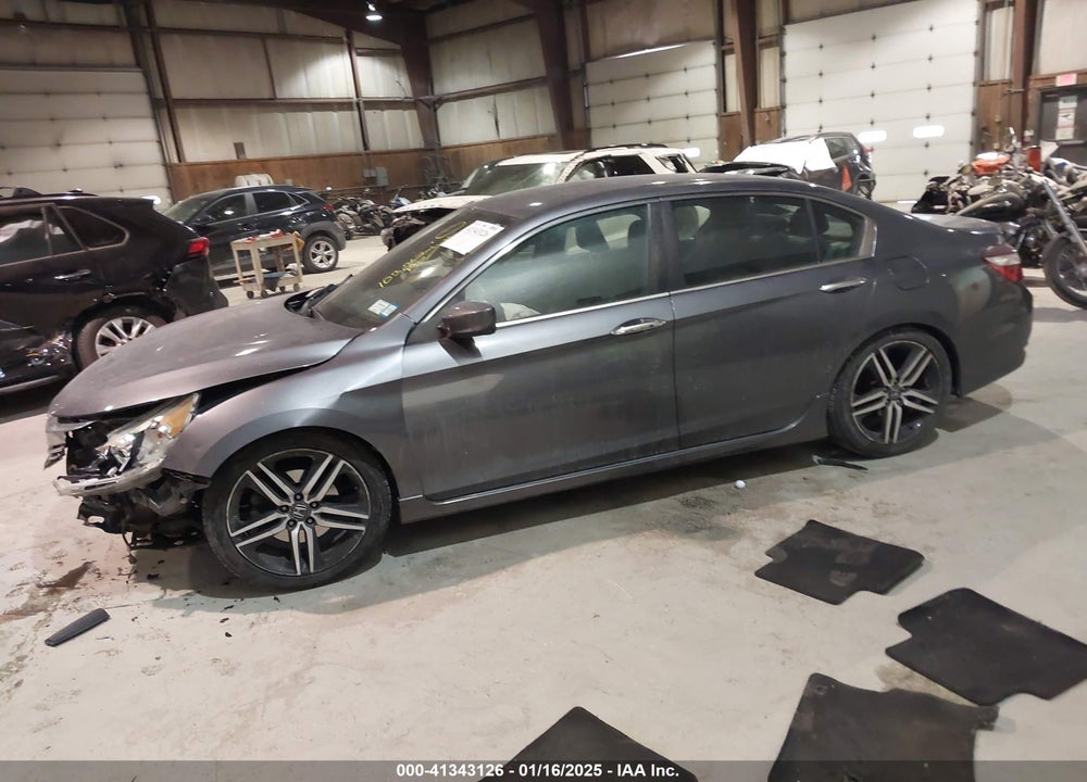 2016 HONDA ACCORD VIN: 1HGCR2F53GA240313